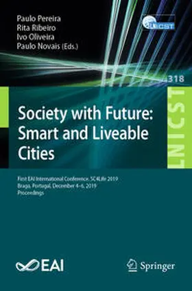 Pereira / Ribeiro / Oliveira |  Society with Future: Smart and Liveable Cities | eBook | Sack Fachmedien