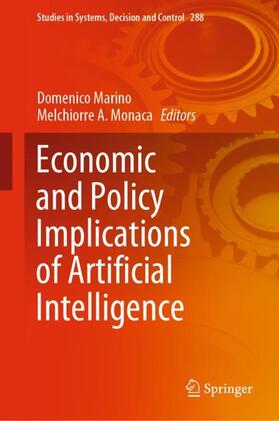 Monaca / Marino |  Economic and Policy Implications of Artificial Intelligence | Buch |  Sack Fachmedien