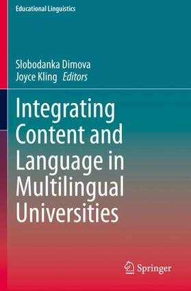 Kling / Dimova |  Integrating Content and Language in Multilingual Universities | Buch |  Sack Fachmedien
