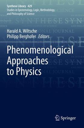 Berghofer / Wiltsche |  Phenomenological Approaches to Physics | Buch |  Sack Fachmedien