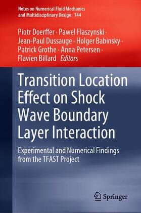 Doerffer / Flaszynski / Dussauge |  Transition Location Effect on Shock Wave Boundary Layer Interaction | Buch |  Sack Fachmedien
