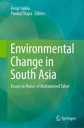 Thapa / Saikia |  Environmental Change in South Asia | Buch |  Sack Fachmedien