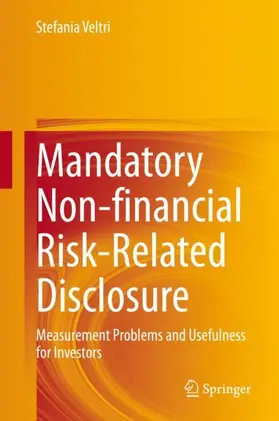 Veltri |  Mandatory Non-financial Risk-Related Disclosure | Buch |  Sack Fachmedien