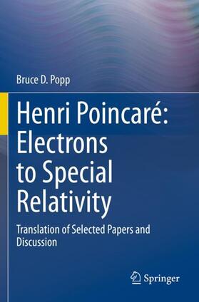 Popp |  Henri Poincaré: Electrons to Special Relativity | Buch |  Sack Fachmedien