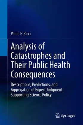 Ricci |  Analysis of Catastrophes and Their Public Health Consequences | Buch |  Sack Fachmedien