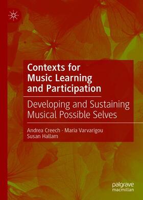 Creech / Hallam / Varvarigou |  Contexts for Music Learning and Participation | Buch |  Sack Fachmedien
