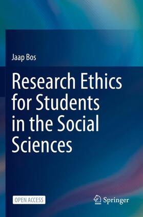 Bos |  Research Ethics for Students in the Social Sciences | Buch |  Sack Fachmedien