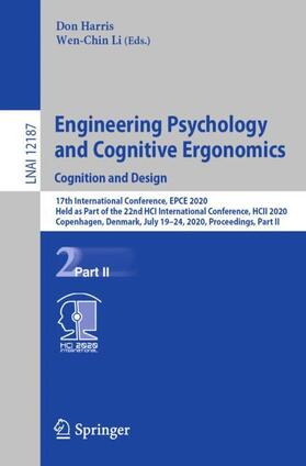 Li / Harris |  Engineering Psychology and Cognitive Ergonomics. Cognition and Design | Buch |  Sack Fachmedien