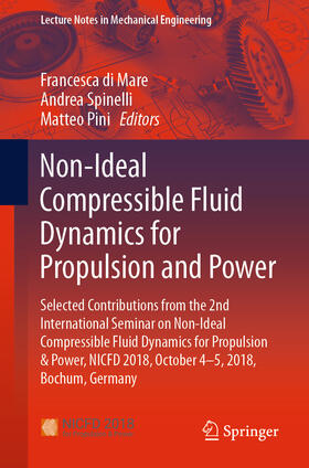 di Mare / Spinelli / Pini |  Non-Ideal Compressible Fluid Dynamics for Propulsion and Power | eBook | Sack Fachmedien