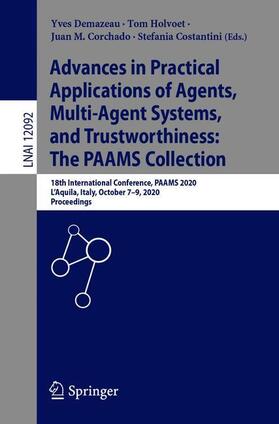Demazeau / Costantini / Holvoet |  Advances in Practical Applications of Agents, Multi-Agent Systems, and Trustworthiness. The PAAMS Collection | Buch |  Sack Fachmedien
