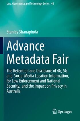 Shanapinda |  Advance Metadata Fair | Buch |  Sack Fachmedien