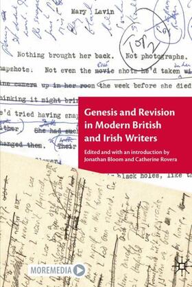 Rovera / Bloom |  Genesis and Revision in Modern British and Irish Writers | Buch |  Sack Fachmedien