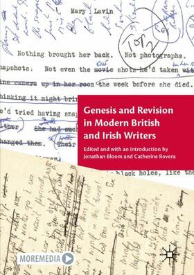 Rovera / Bloom |  Genesis and Revision in Modern British and Irish Writers | Buch |  Sack Fachmedien
