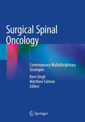 Colman / Singh |  Surgical Spinal Oncology | Buch |  Sack Fachmedien