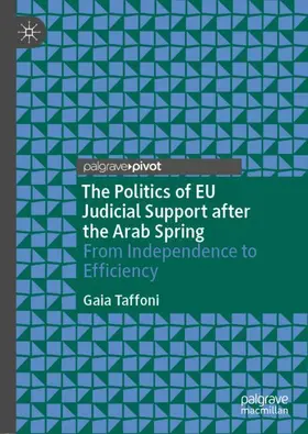 Taffoni |  The Politics of EU Judicial Support after the Arab Spring | Buch |  Sack Fachmedien