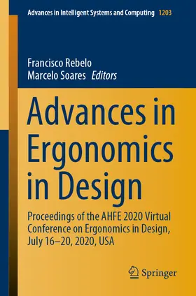 Rebelo / Soares |  Advances in Ergonomics in Design | eBook | Sack Fachmedien