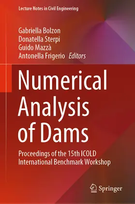 Bolzon / Sterpi / Mazzà |  Numerical Analysis of Dams | eBook | Sack Fachmedien