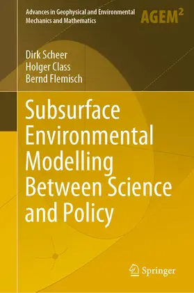 Scheer / Class / Flemisch |  Subsurface Environmental Modelling Between Science and Policy | eBook | Sack Fachmedien