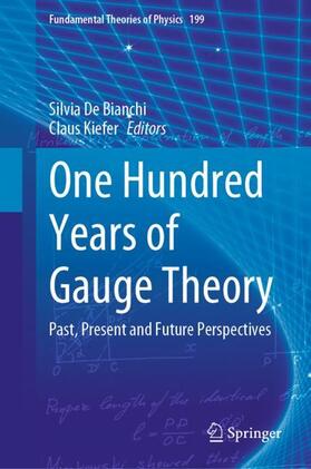 Kiefer / De Bianchi |  One Hundred Years of Gauge Theory | Buch |  Sack Fachmedien