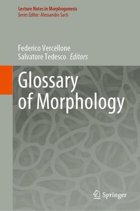 Tedesco / Vercellone |  Glossary of Morphology | Buch |  Sack Fachmedien