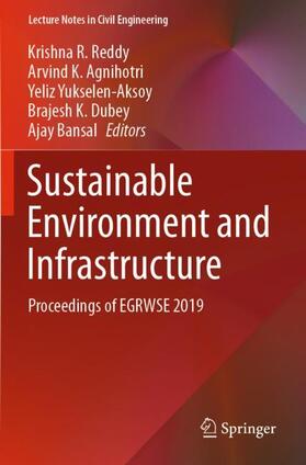 Reddy / Agnihotri / Bansal |  Sustainable Environment and Infrastructure | Buch |  Sack Fachmedien