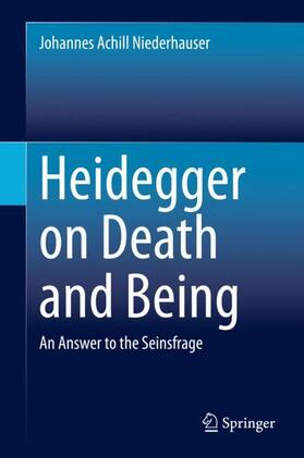 Niederhauser |  Heidegger on Death and Being | Buch |  Sack Fachmedien