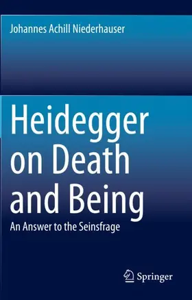 Niederhauser |  Heidegger on Death and Being | Buch |  Sack Fachmedien