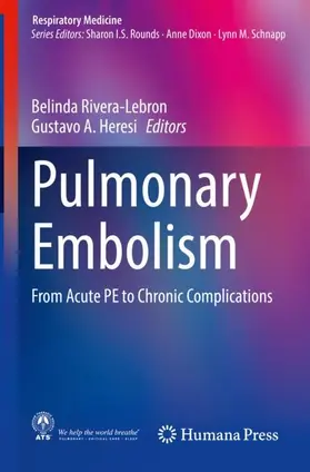 Heresi / Rivera-Lebron |  Pulmonary Embolism | Buch |  Sack Fachmedien