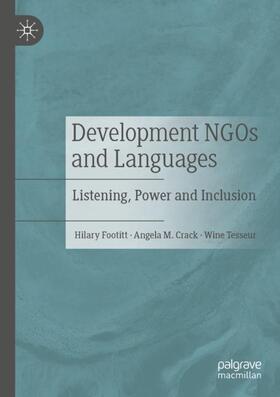Footitt / Tesseur / Crack |  Development NGOs and Languages | Buch |  Sack Fachmedien