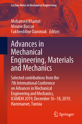 Kharrat / Baccar / Dammak |  Advances in Mechanical Engineering, Materials and Mechanics | eBook | Sack Fachmedien