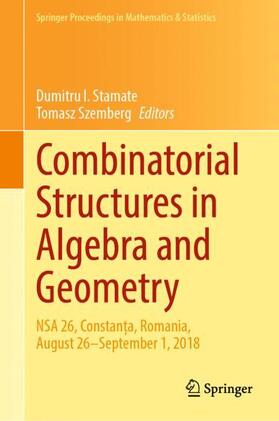 Szemberg / Stamate |  Combinatorial Structures in Algebra and Geometry | Buch |  Sack Fachmedien