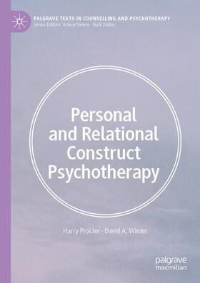 Winter / Procter |  Personal and Relational Construct Psychotherapy | Buch |  Sack Fachmedien