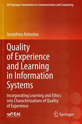 Antoniou |  Quality of Experience and Learning in Information Systems | Buch |  Sack Fachmedien