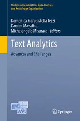 Iezzi / Mayaffre / Misuraca |  Text Analytics | eBook | Sack Fachmedien