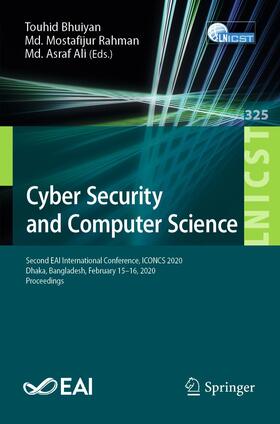 Bhuiyan / Ali / Rahman |  Cyber Security and Computer Science | Buch |  Sack Fachmedien
