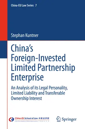 Kuntner |  China’s Foreign-Invested Limited Partnership Enterprise | eBook | Sack Fachmedien