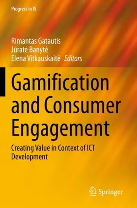 Gatautis / Vitkauskaite / Banyte |  Gamification and Consumer Engagement | Buch |  Sack Fachmedien