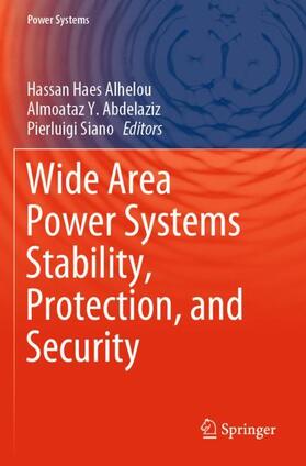 Haes Alhelou / Siano / Abdelaziz |  Wide Area Power Systems Stability, Protection, and Security | Buch |  Sack Fachmedien