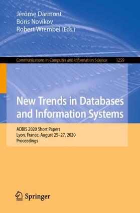 Darmont / Wrembel / National Research University Higher School of Economics |  New Trends in Databases and Information Systems | Buch |  Sack Fachmedien