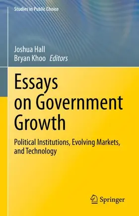 Khoo / Hall | Essays on Government Growth | Buch | 978-3-030-55080-6 | sack.de