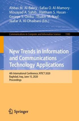 Al-Bakry / Al-Mamory / Sahib |  New Trends in Information and Communications Technology Applications | Buch |  Sack Fachmedien