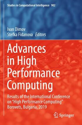 Fidanova / Dimov |  Advances in High Performance Computing | Buch |  Sack Fachmedien