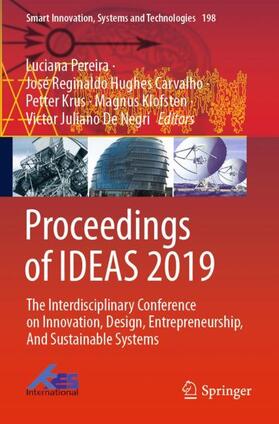 Pereira / Carvalho / De Negri |  Proceedings of IDEAS 2019 | Buch |  Sack Fachmedien