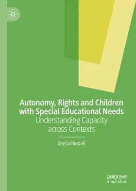 Riddell |  Autonomy, Rights and Children with Special Educational Needs | Buch |  Sack Fachmedien