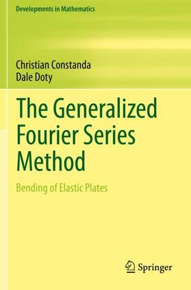 Doty / Constanda |  The Generalized Fourier Series Method | Buch |  Sack Fachmedien