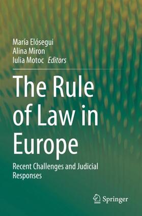 Elósegui / Motoc / Miron |  The Rule of Law in Europe | Buch |  Sack Fachmedien