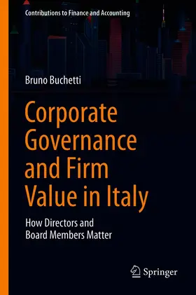 Buchetti |  Corporate Governance and Firm Value in Italy | eBook | Sack Fachmedien