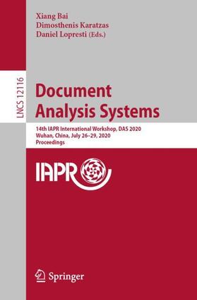 Bai / Lopresti / Karatzas |  Document Analysis Systems | Buch |  Sack Fachmedien