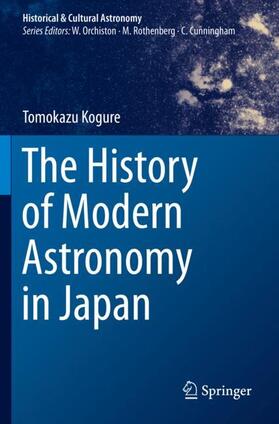 Kogure |  The History of Modern Astronomy in Japan | Buch |  Sack Fachmedien