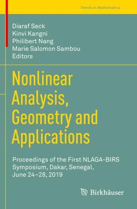 Seck / Salomon Sambou / Kangni |  Nonlinear Analysis, Geometry and Applications | Buch |  Sack Fachmedien